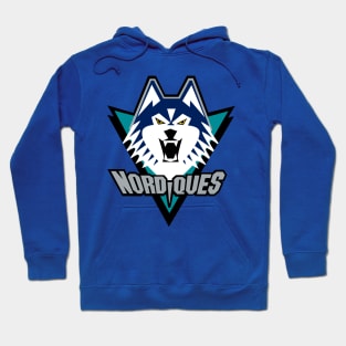 Quebec Nordiques Husky Logo (1995) Hoodie